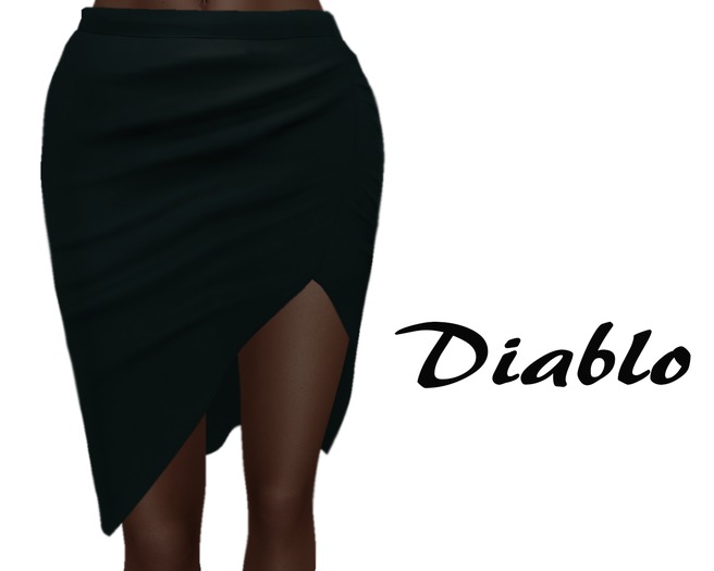 Diablo - Pencil skirt Green 