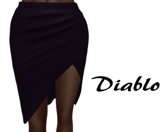 Diablo - Pencil skirt Purple 