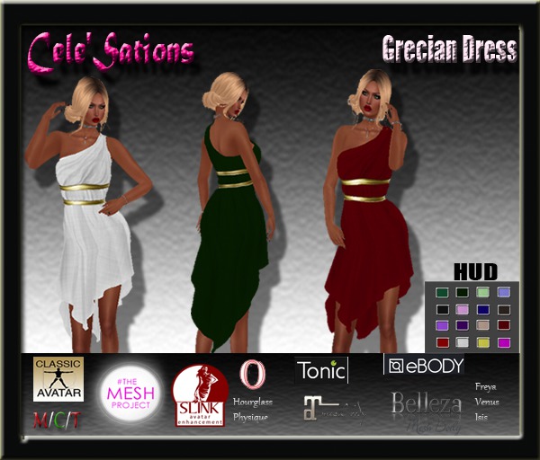 [CS] Grecian Dress (Boxed)