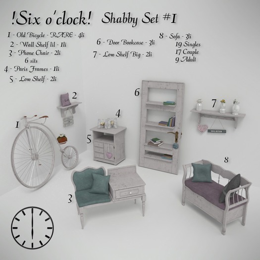 !six o'clock! old bicycle BOXED - RARE
