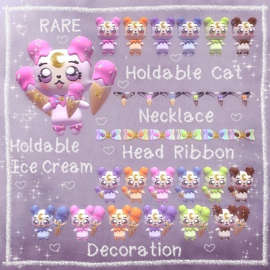 * So Yummy Cat * Orange Head Ribbon