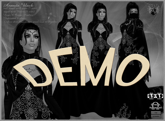 DEMO *Ananda (mesh gown only)