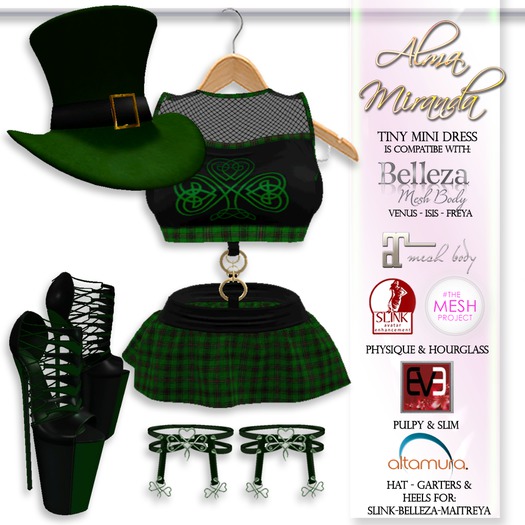 .: AlmaMiranda :. Lucky Irish Tiny Dress
