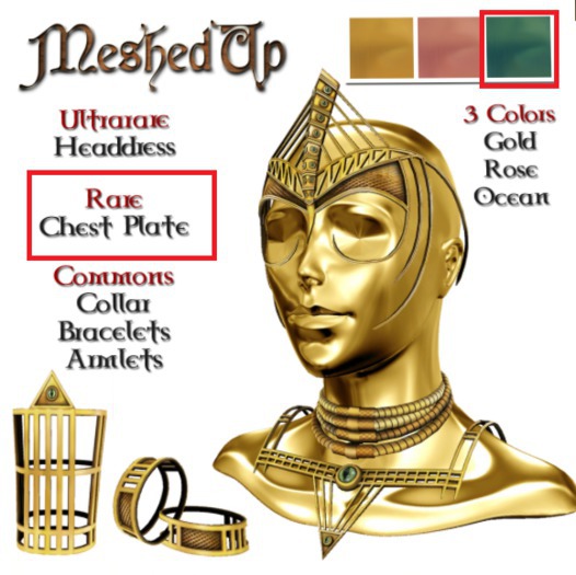 *[MeshedUp]*_Nephthys Chest Plate Gold RARE