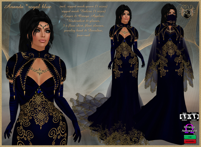 Ananda *royal blue (incl. Omega) 