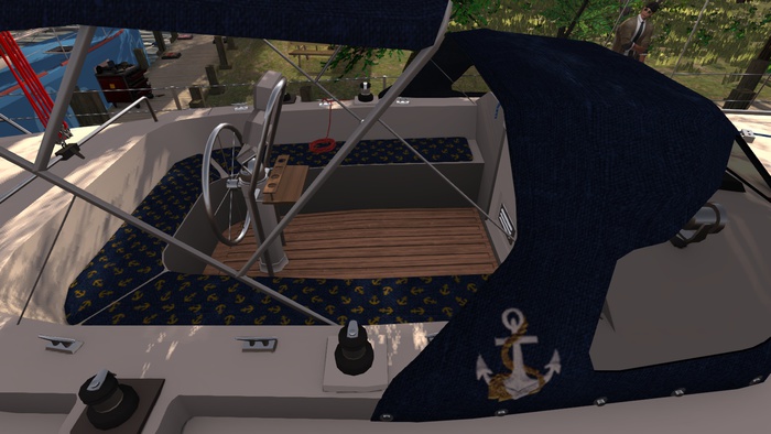 Blue Anchor Linen Upholstery