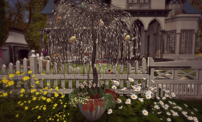 CJ Easter Egg Catkin Tree 