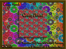 Crazy Floral Seamless Textures