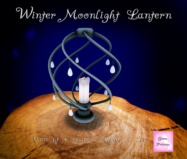{.Gross Princess.} Winter Moonlight Lantern