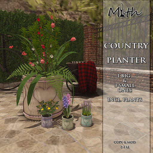 Myth - Country Life Planter