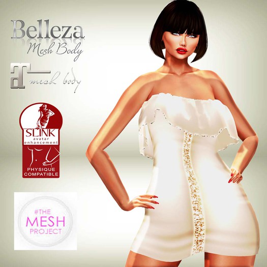 Mini Dress Gold Glitter