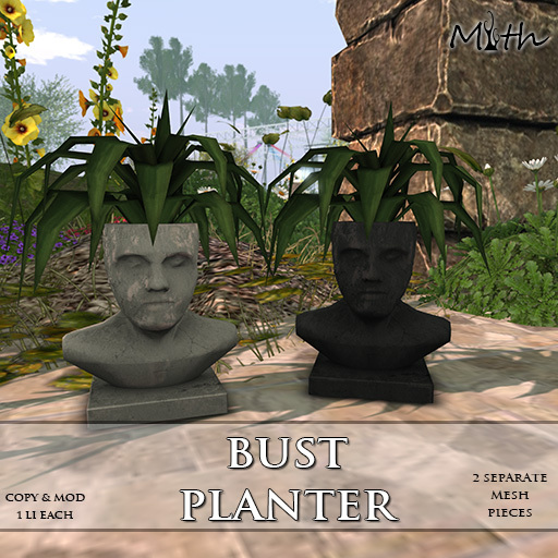 Myth - Bust Planter