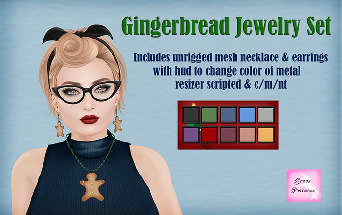 {.Gross Princess.} Gingerbread Jewelry Set 