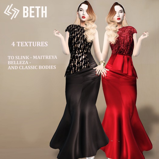 LEGENDAIRE BETH GOWN