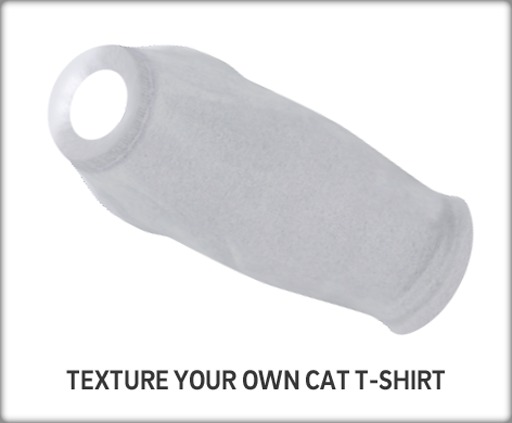 Zooby Cat Life Texture Kit T-Shirt BOXED