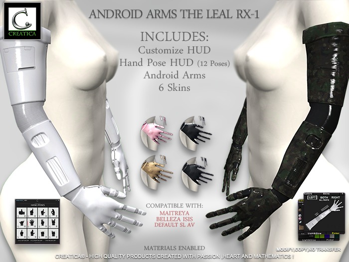 Android Arms The Leal RX-1 [CREATiCA]