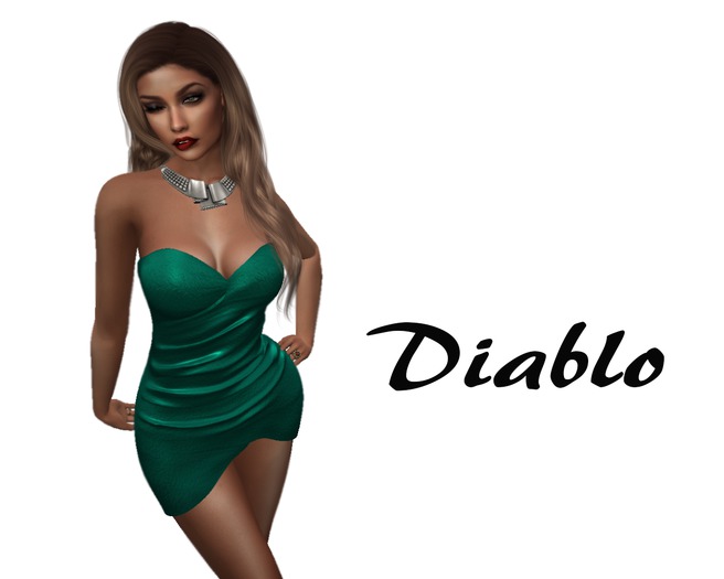 Diablo - Rush dress Green