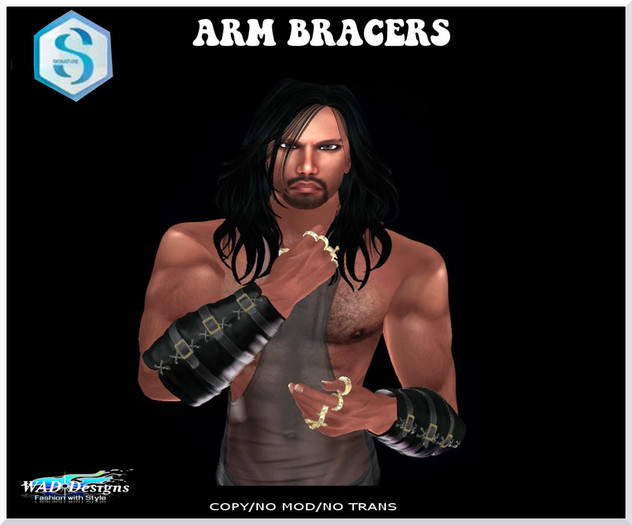 Second Life Marketplace - ARM BRACERS GIANNI