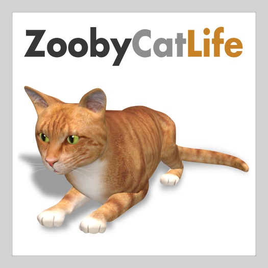 Zooby Cat Life Ginger Cat Avatar BOXED