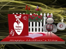 Happy Mothers Day Card And Decor V100