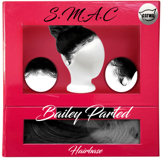 S.M.A.C Bailey Parted  Hairbase (Black/White)