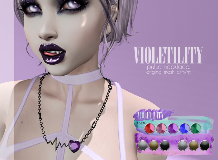 Violetility - Pulse Necklace