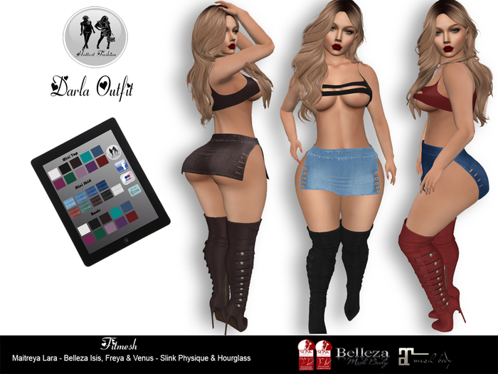 .:H.F DARLA OUTFIT(HUD TEXTURE CHANGE)