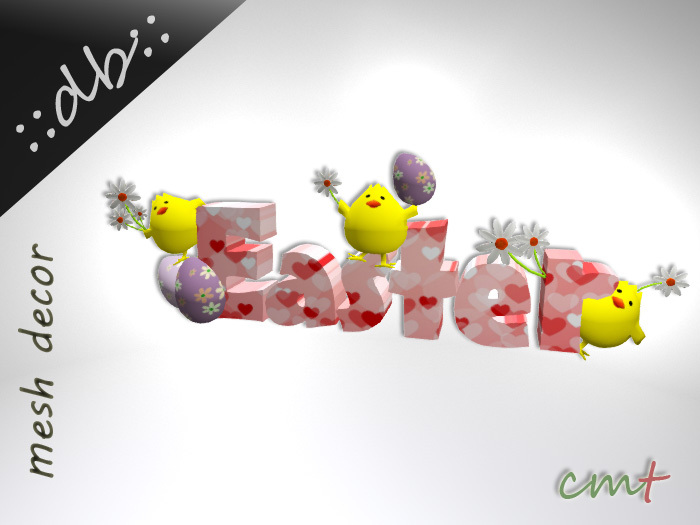 ::db:: Easter Letter 3D III