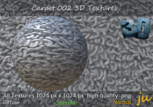 JU Carpet 002 3D Textures Full Perm