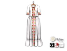 {amiable}Mesh Embroidered Pattern Boho Summer Maxi Dress04