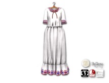 {amiable}Mesh Embroidered Pattern Boho Summer Maxi Dress11
