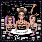 *Besom Hair~ Indigo *Colors* #1