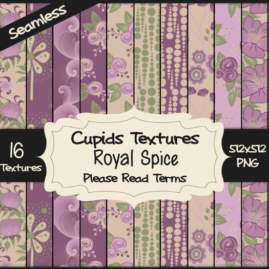 *Cupids Textures * 16 ROYAL SPICE