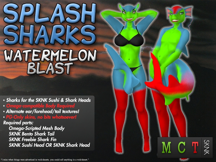 SKNK: Splash Shark - Watermelon Blast