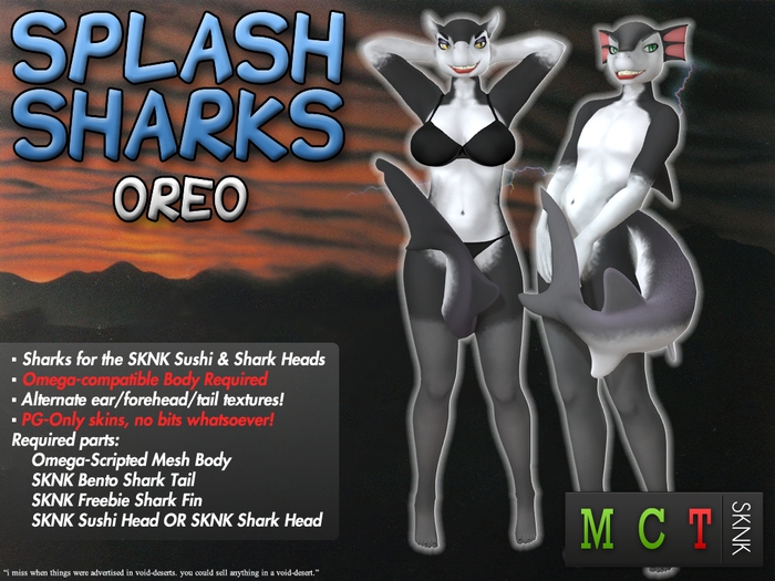 SKNK: Splash Shark Applier - Oreo