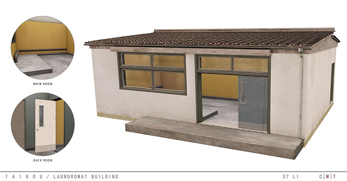 taikou / laundromat building (boxed)