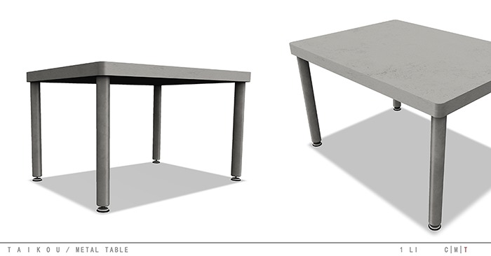 taikou / metal table (boxed)