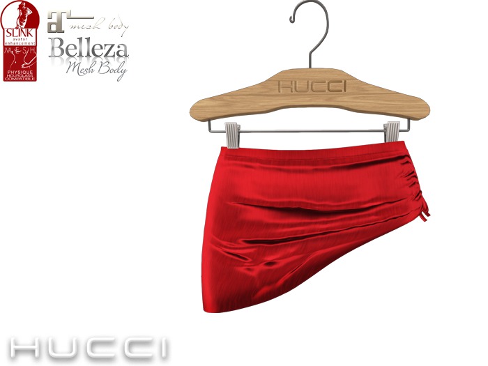 ::HH:: Hucci Rotorua Skirt - Red
