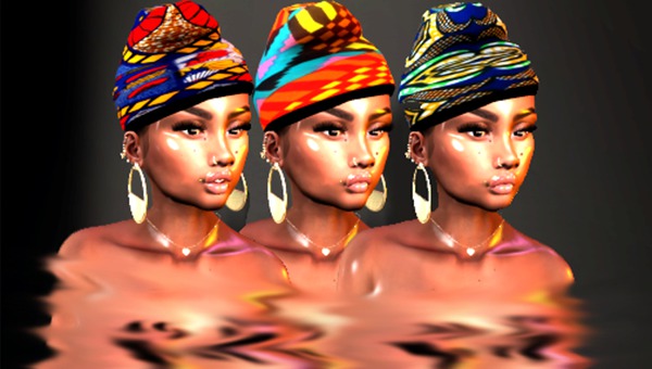 LR` FASHIONS {MESH HEADWRAPS}