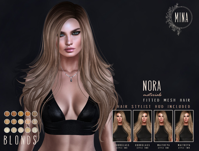 MINA - Nora - Blonds  [Add to Unpack]