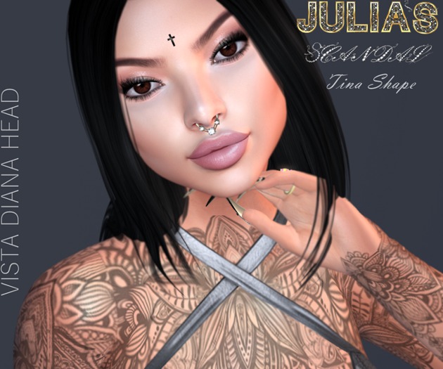 ! Julia's Scandal Tina Shape // VISTA DIANA BENTO HEAD