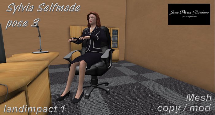Sylvia Selfmade pose 3 mesh