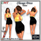 < BD > Chicago Dress Yellow