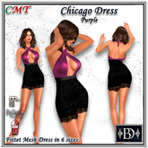 < BD > Chicago Dress Purple
