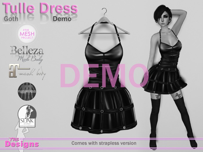 Tulle Demo Goth