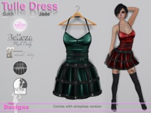 Tulle Dress Goth Jade