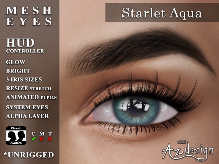 Az... Starlet Aqua v2.0 (MESH EYES)
