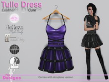 Tulle Dress Leather Cure