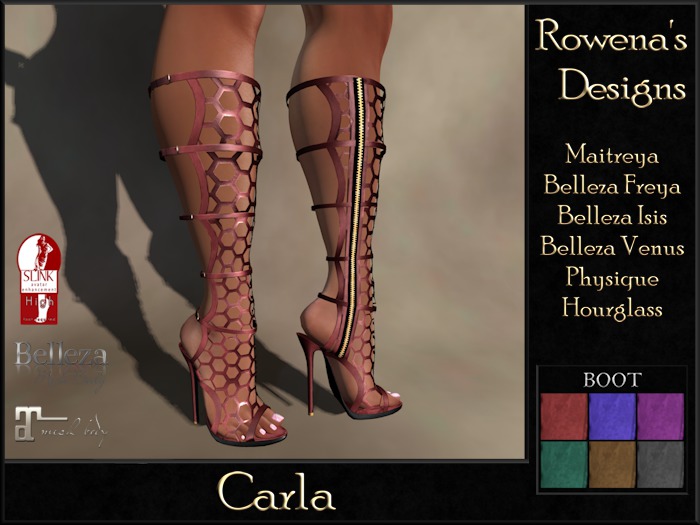 {RS} Carla Boots Bagged