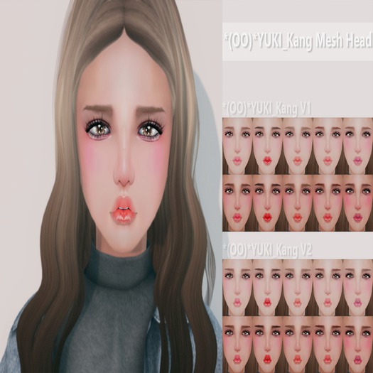 *(OO)*YUKI_Kang Mesh Head DEMO